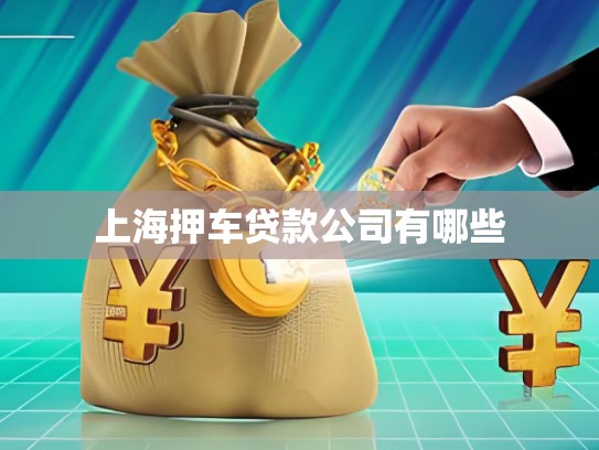 上海押車貸款公司有哪些