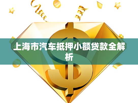 上海市汽車抵押小額貸款全解析 上海市汽車抵押小額貸款全解析